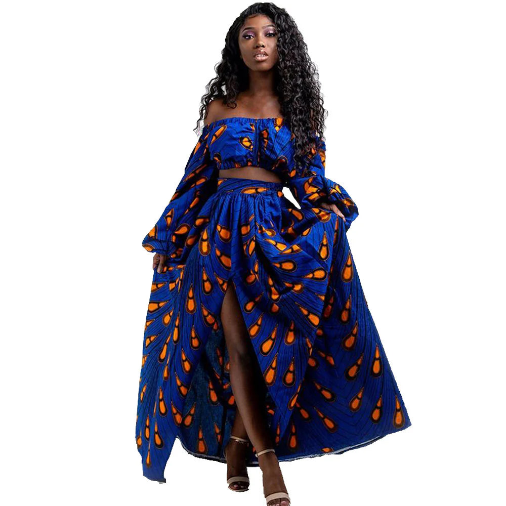 Two Piece African Print Set